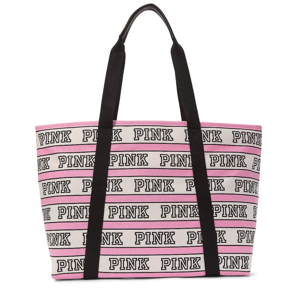 Victoria's Secret Pink Canvas Tote Bag